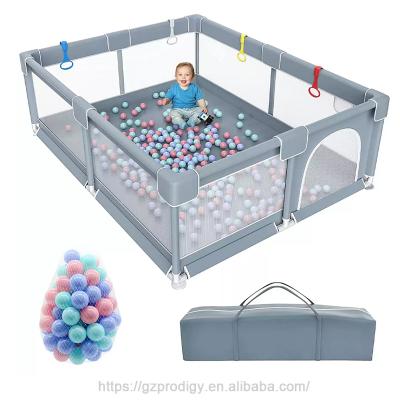big size square and circle playyard for baby